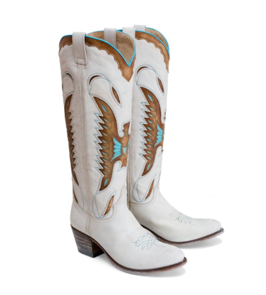 These boots are made for walking! Extra scharfe Cowboy-Boots von Sendra, ca. 340 Euro