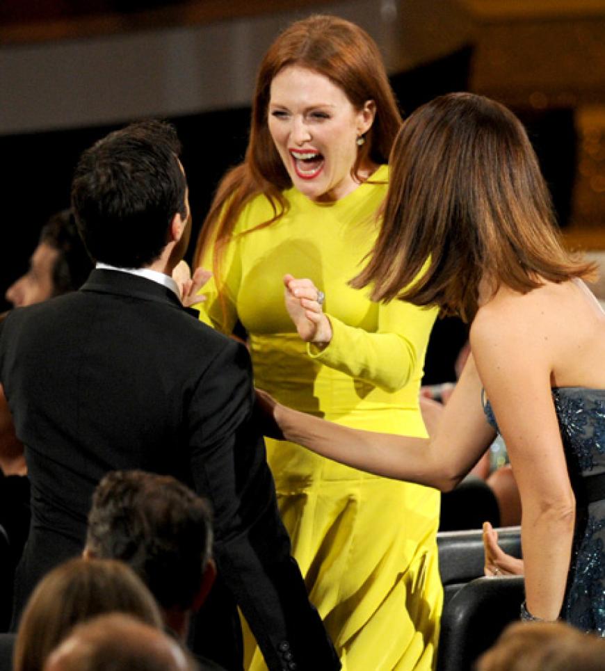 Freute sich riesig über ihre Auszeichnung: Julianne Moore