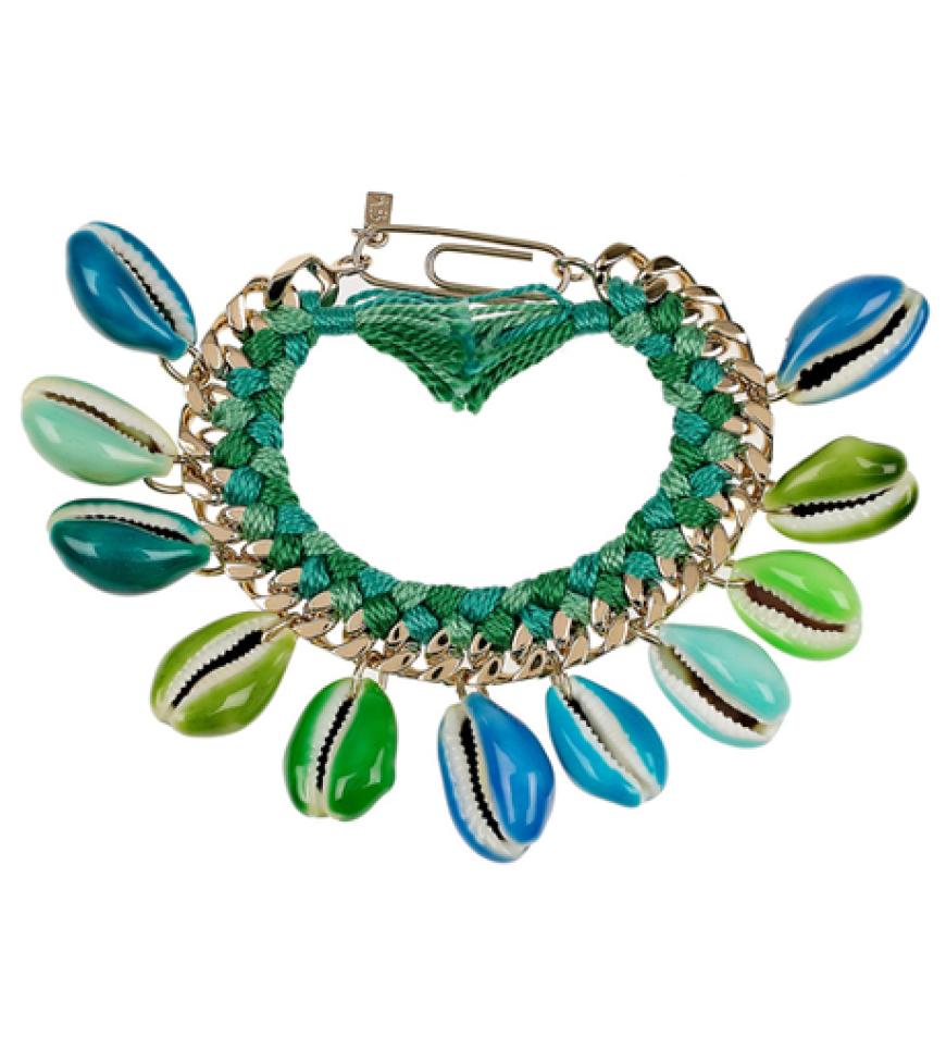 Muschel-Armband von Aurélie Biedermann über net-a-porter.com, ca. 765 Euro 