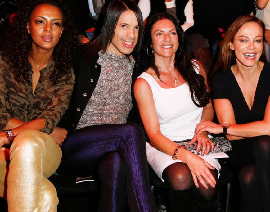Dennenesch Zoude, Jorge Gonzalez, Christine Neubauer und Sonja Kirchenberger bei Minx