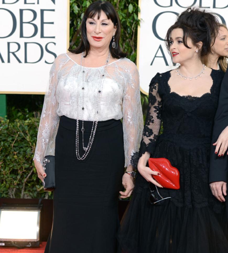 Anjelica Huston und Helena Bonham Carter