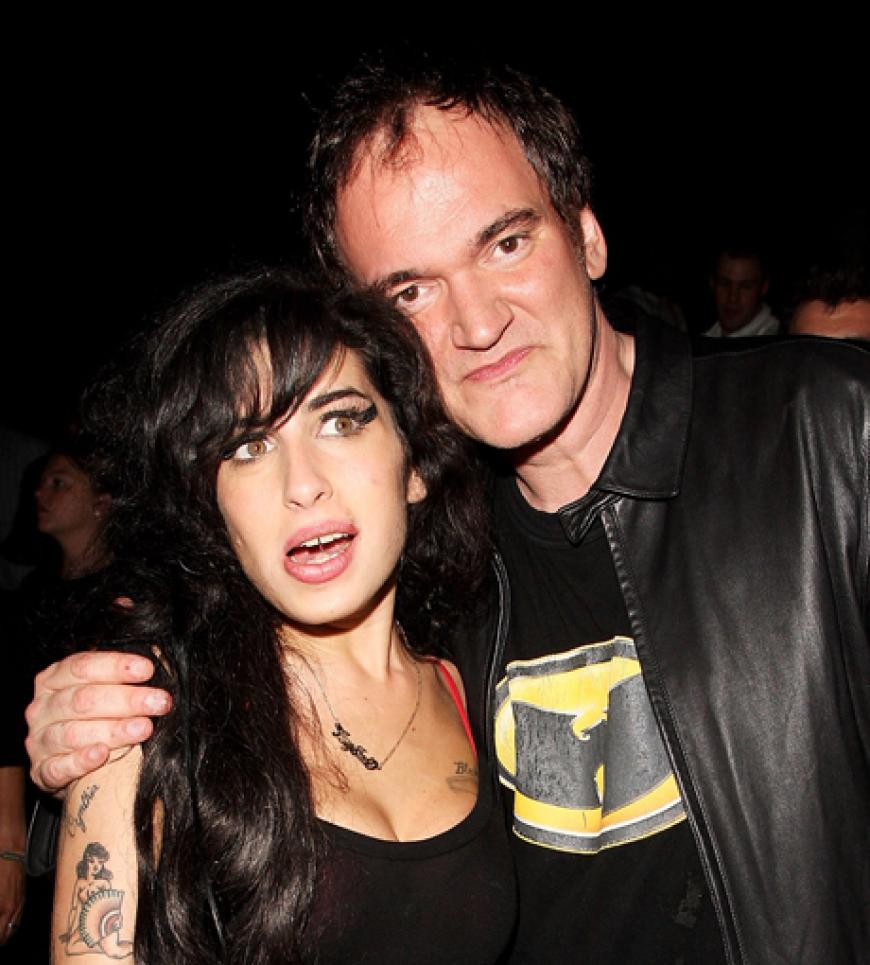 Amy Winehouse mit Star-Regisseur Quentin Tarantino