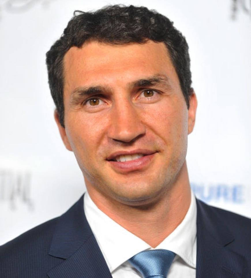Boxer Vladimir Klitchko ist zu Gast in Los Angeles