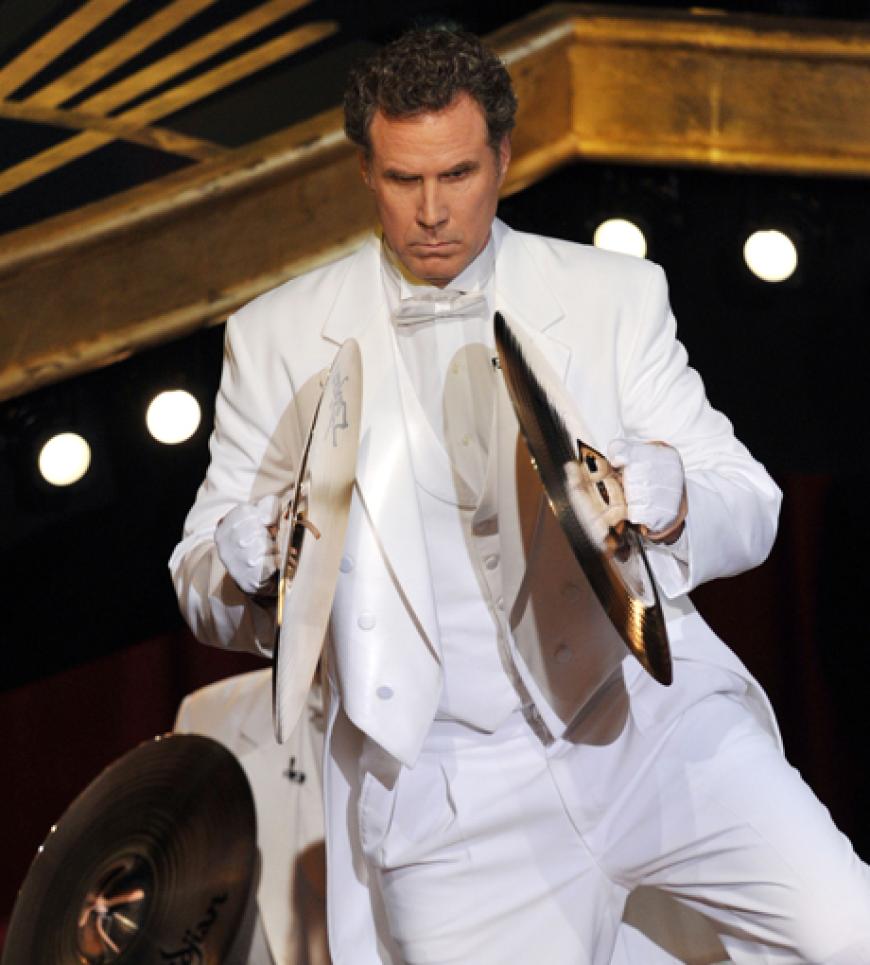 Will Ferrell während seiner Showeinlage. Dann vergibt er den Oscar für den besten Song an Bret McKenzie für