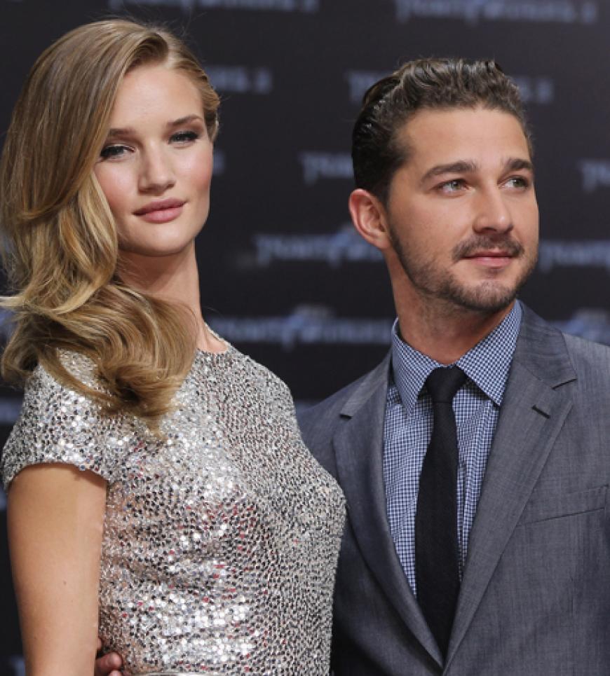 Rosie und Shia posierten gemeinsam