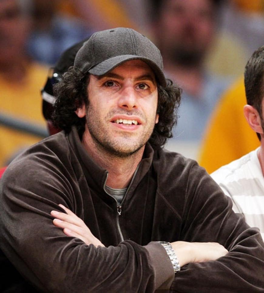 Im normalen Outfit kaum zu erkennen: Sacha Baron Cohen alias Borat oder Brüno