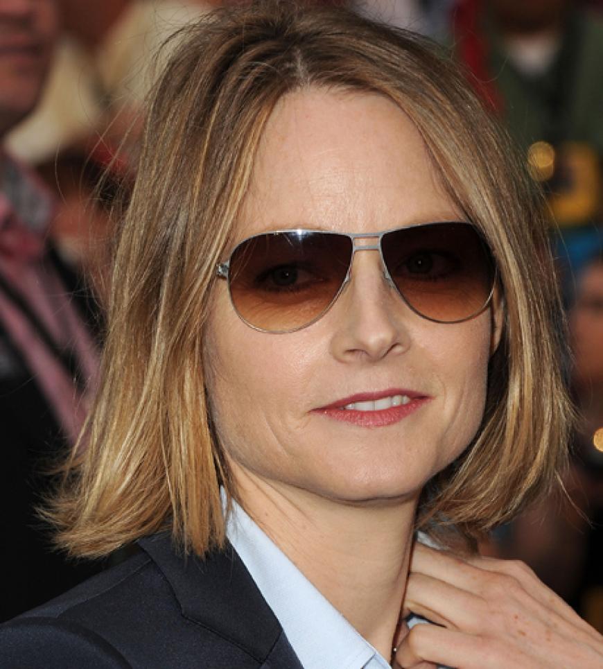 Jodie Foster mit Brille