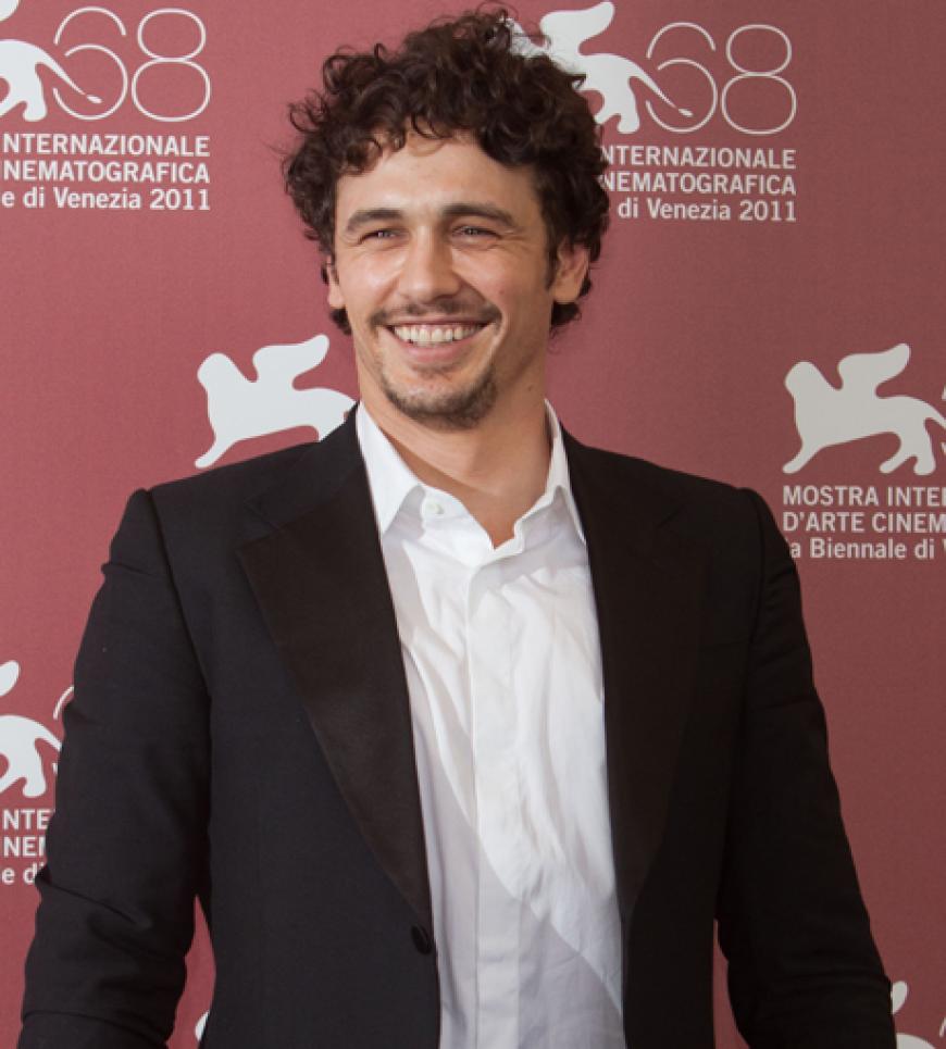 James Franco war vor Ort um seinen Film