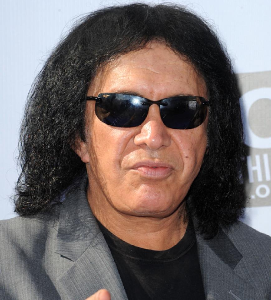 Gene Simmons kam ebenfalls zur Awardshow