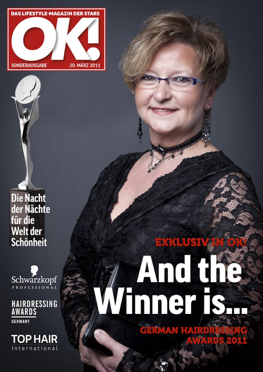 Einmal im Leben das Cover der OK! zieren! Für die Gäste des „German Hairdressing Award 2012“ wurde dieses Traum Wirklichkeit. Jeder Gast des Gala-Abends konnte an einem persönlichen OK! Fotoshooting teilnehmen - und die tollen Ergebnisse sehen Sie hier! Viel Spaß beim Durchklicken!