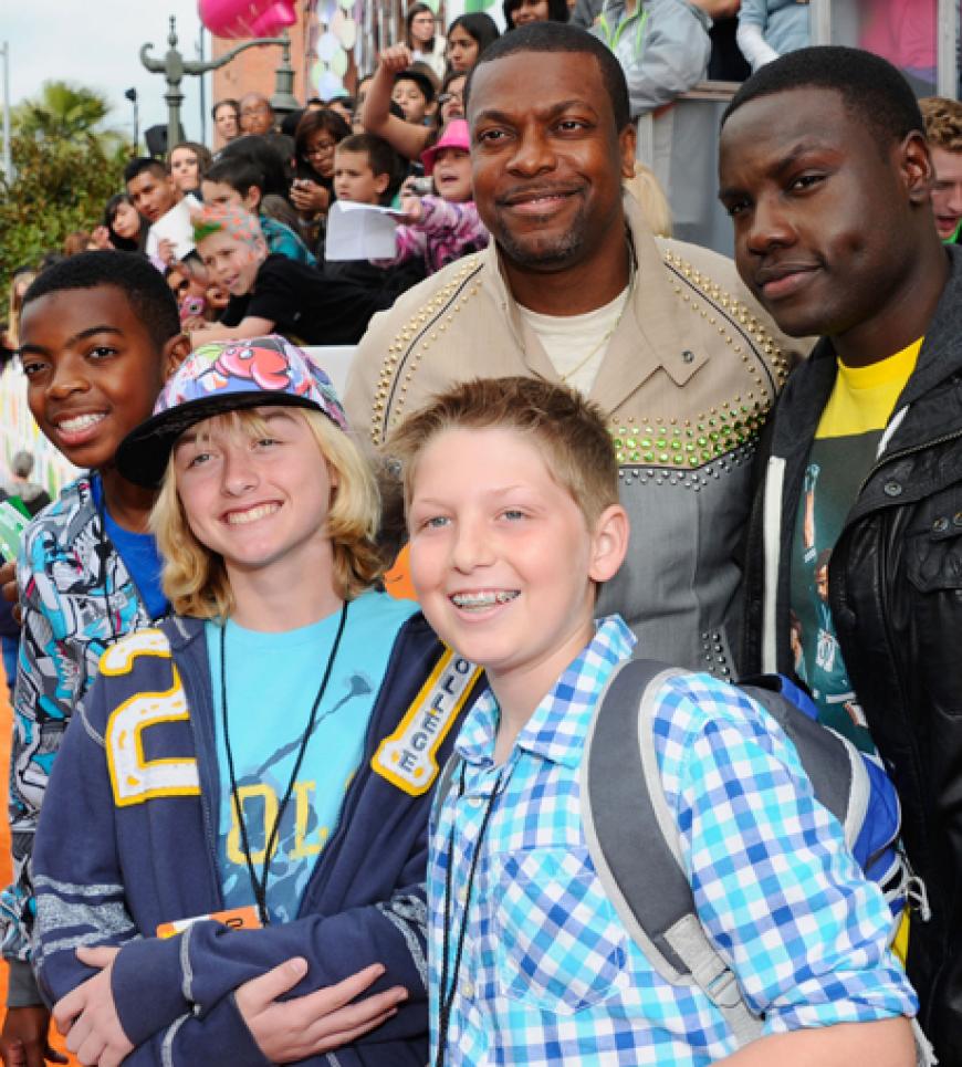 Chris Tucker mit Dayo Okeniyi
