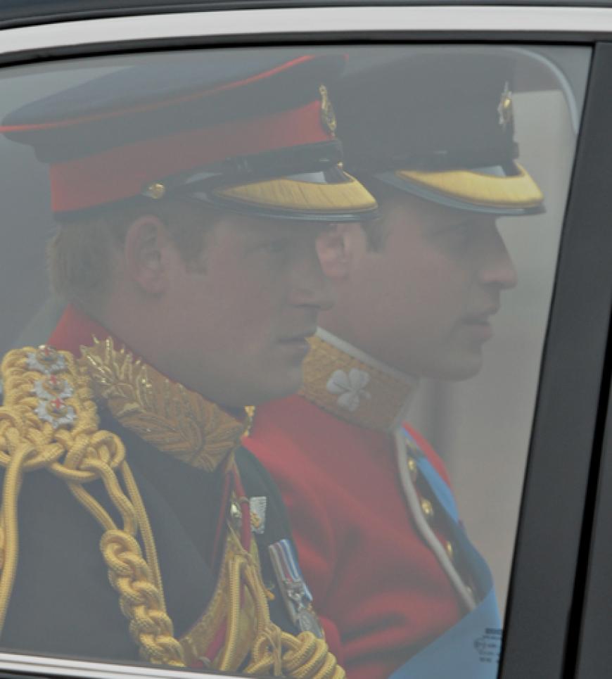 Prinz William und sein kleiner Bruder Harry