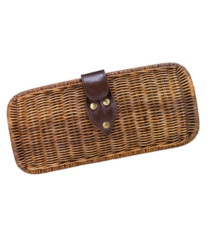 Bast-Clutch von Laura Ashley, ca. 40 Euro