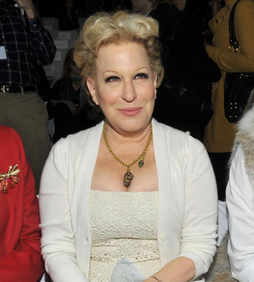 Hollywoood-Star Bette Midler outete sich als großer Fashion-Fan