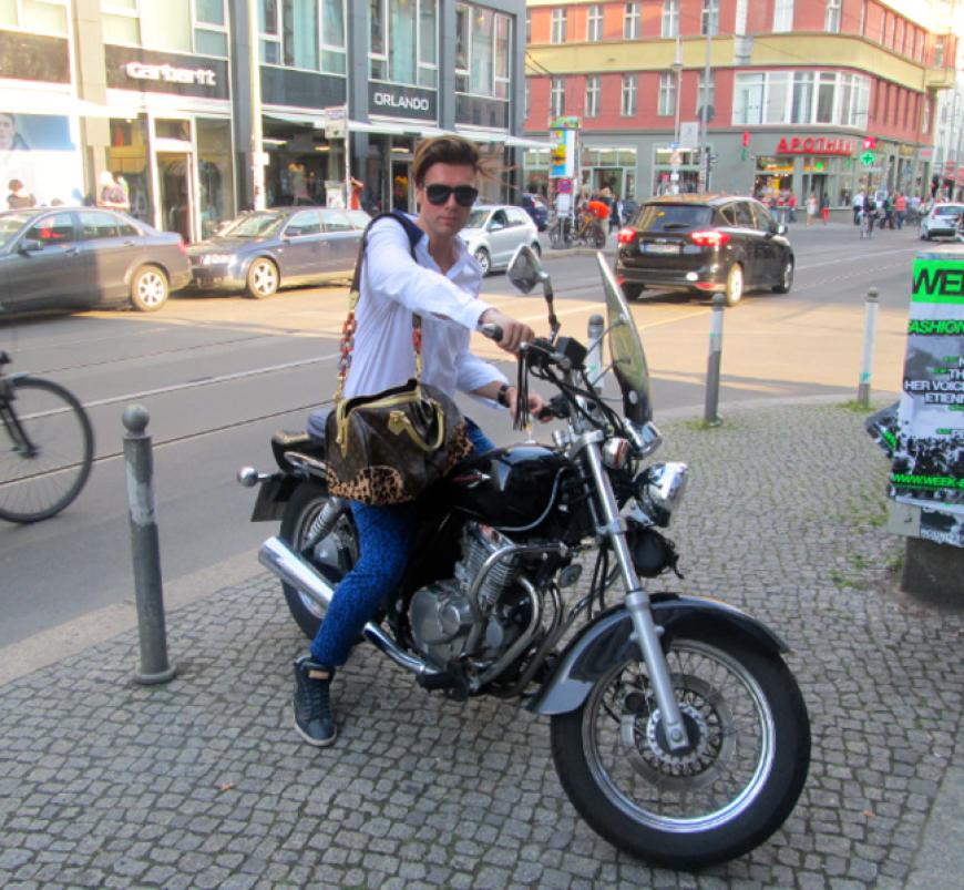 Wenn's mal schnell gehen muss, lass ich das Auto stehen.