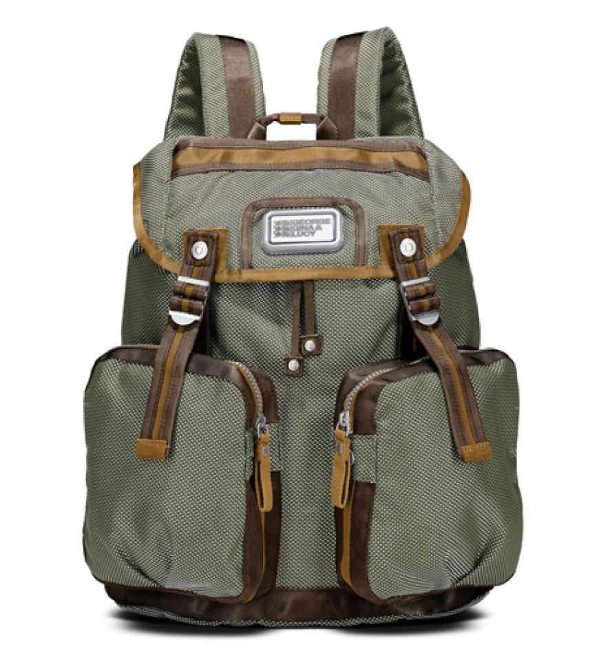 Sportlich UND stylish! Nylon-Rucksack von George Gina & Lucy, ca. 130 Euro