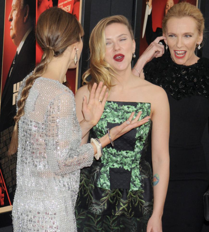 Scarlett Johansson und Jessica Biel in Plauderlaune