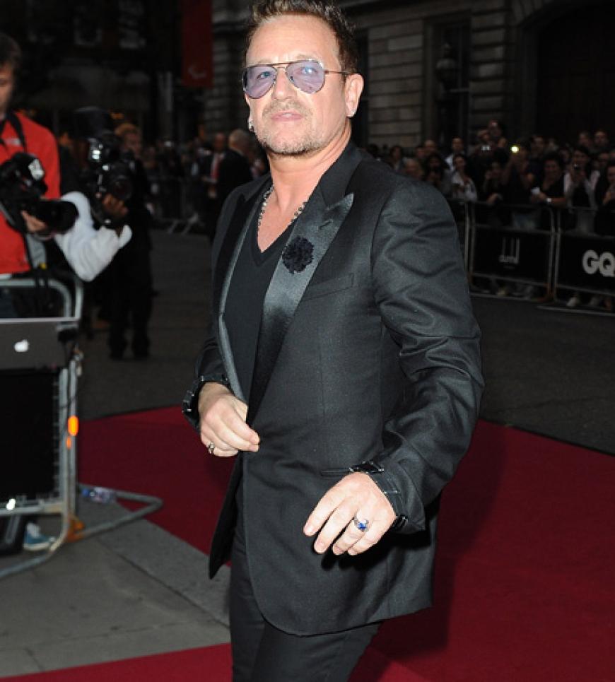 Kam auch nach London: U2-Frontmann Bono