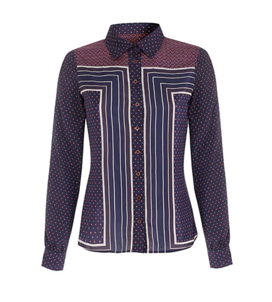 Coole Bluse über debenhams.de, ca. 60 Euro