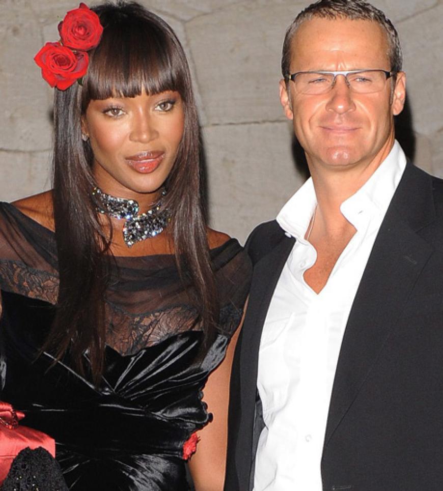 Damals noch ein Paar: Naomi Campbell und Vladimir Doronin auf der Hochzeit von Barbara Becker und Arne Quinze im September 2009 - inzwischen ist das Paar wieder geschieden