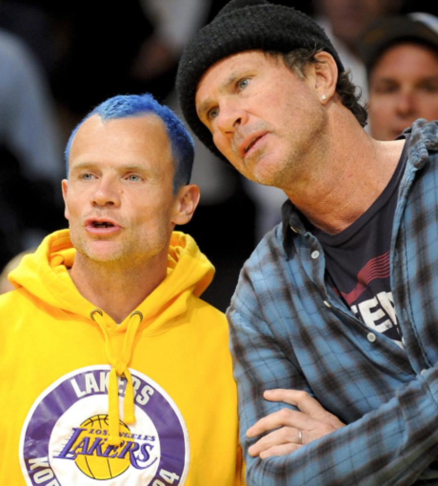 Auch Bandkollege Chad Smith ist ebenfalls dabei