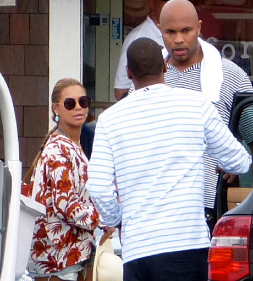 Die frischgebackenen Eltern Beyoncé Knowles und Jay-Z reisten mit Tochter Blue Ivy nach St. Barths