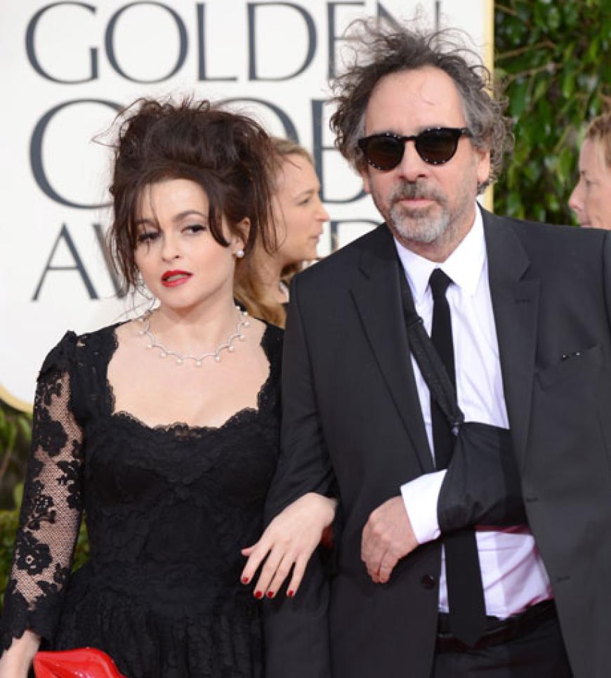 Helena Bonham Carter und Tim Burton passen rein optisch perfekt zueinander