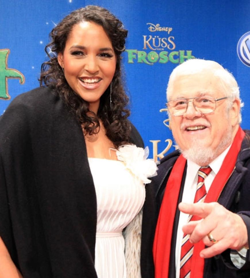 Cassandra Steen und Bill Ramsey feiern in Hamburg