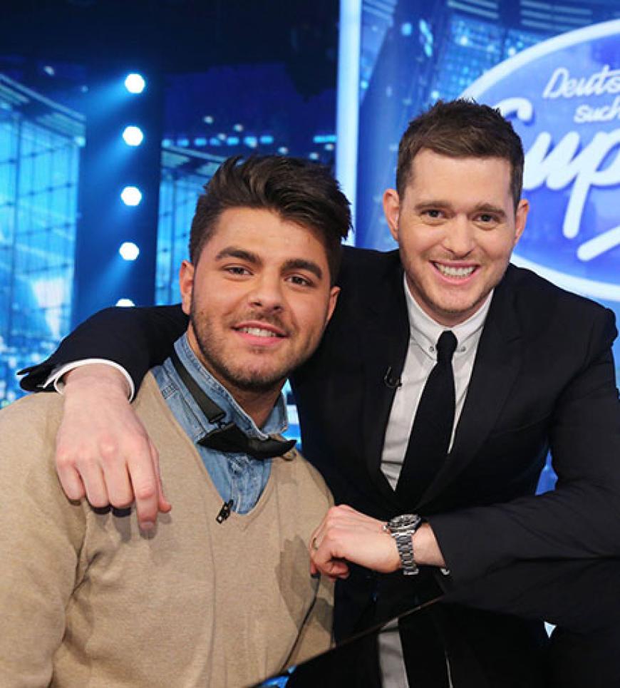 Ein Erinnerungsfoto: Ricardo und Michael