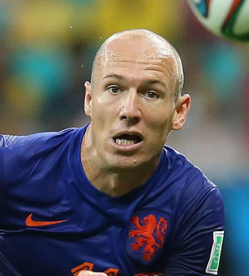 Windschnittig: Arjen Robben ist ein echter Torjäger - jetzt wissen wir vielleicht auch warum ...