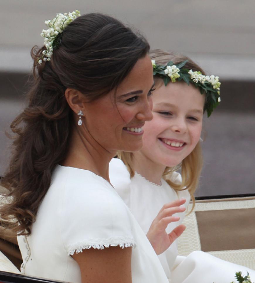 Bezaubernd schön: Trauzeugin Pippa Middleton war der heimliche Star der Zeremonie
