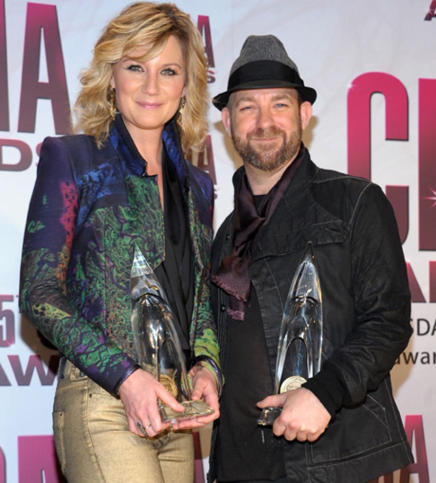 Glückliche Gewinner: Jennifer Nettles und Kristian Bush von der Band