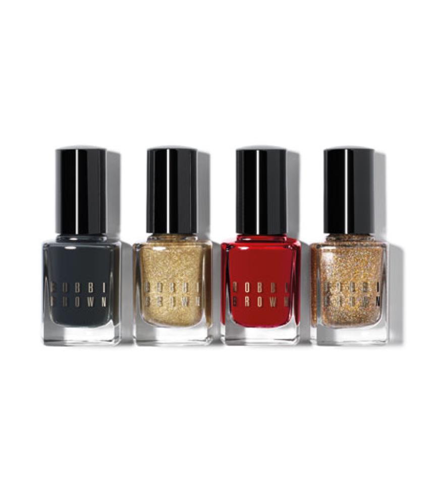 ... sowie die limitierten Glitzer-Nagellacke im Stil des Old Hollywood. We loooove!