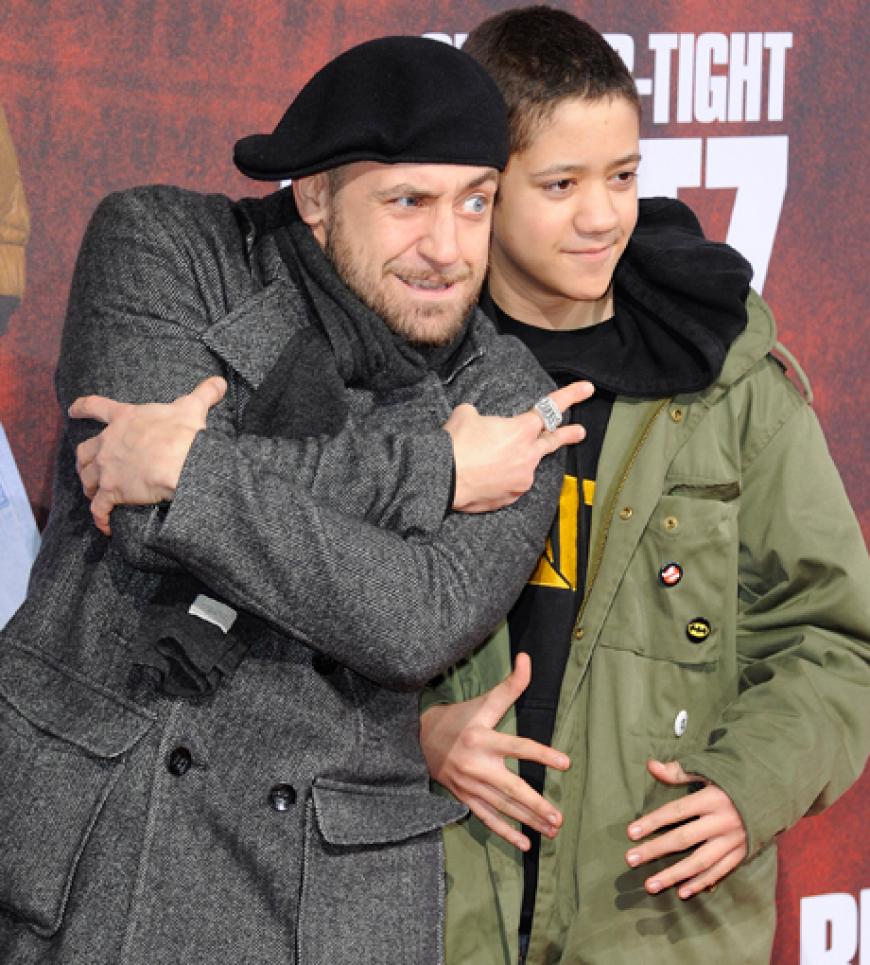Bürger Lars Dietrich mit Sohn Sean