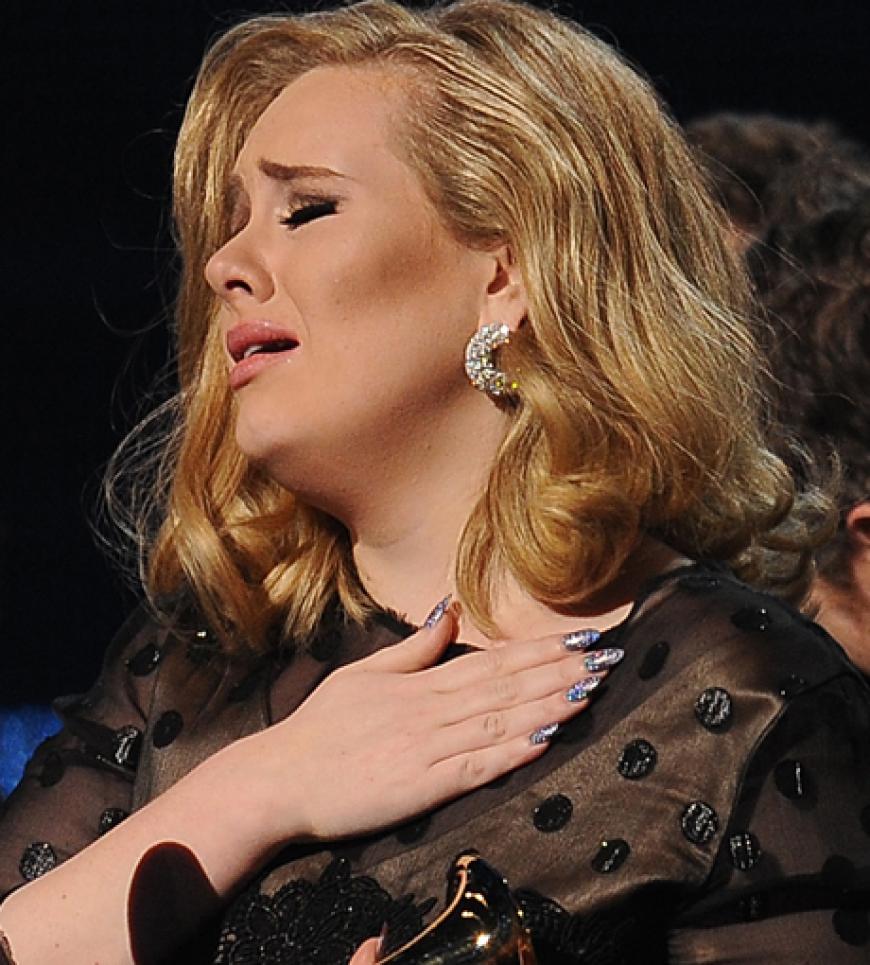 Adele ringt um Worte