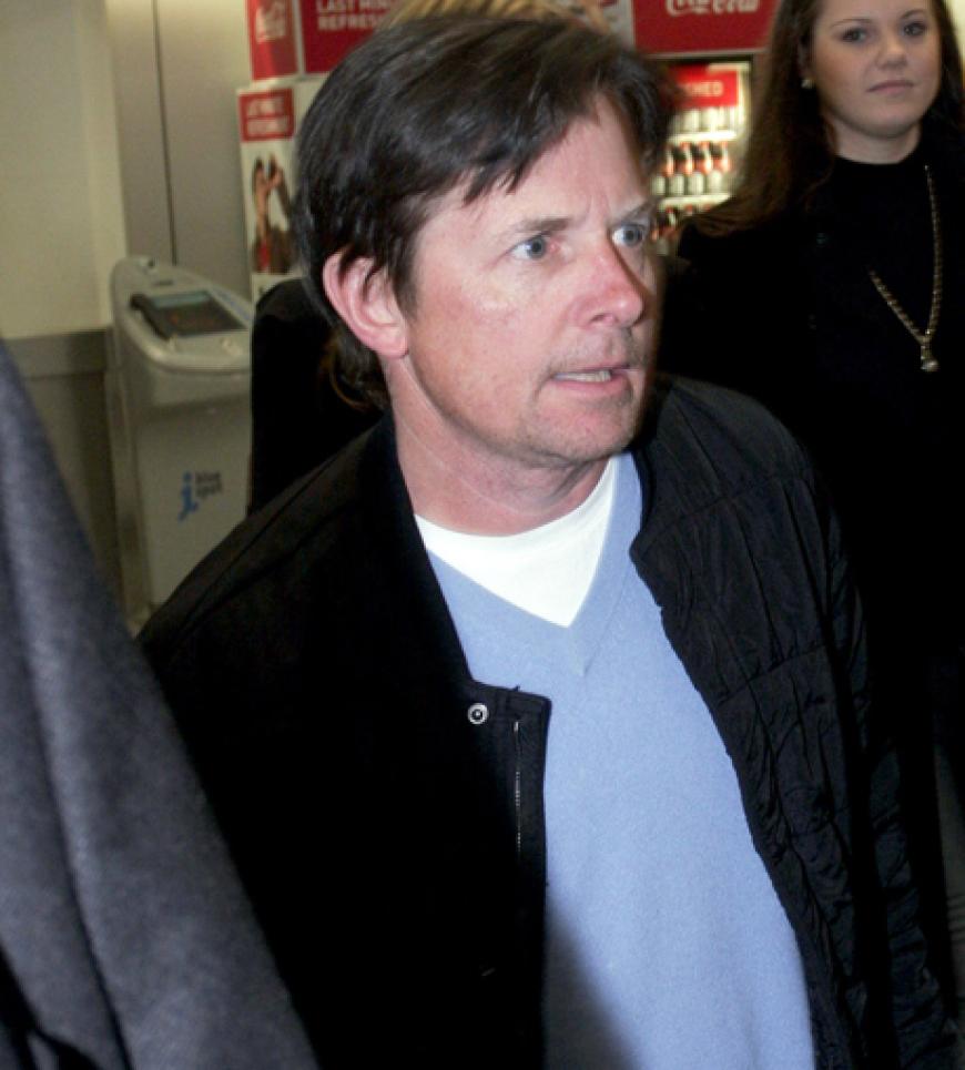 Willkommen in Deutschland: Michael J. Fox landet in Berlin Tegel