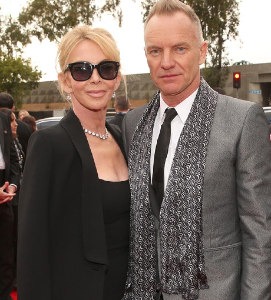 Trudy Styler mit Ehemann Sting