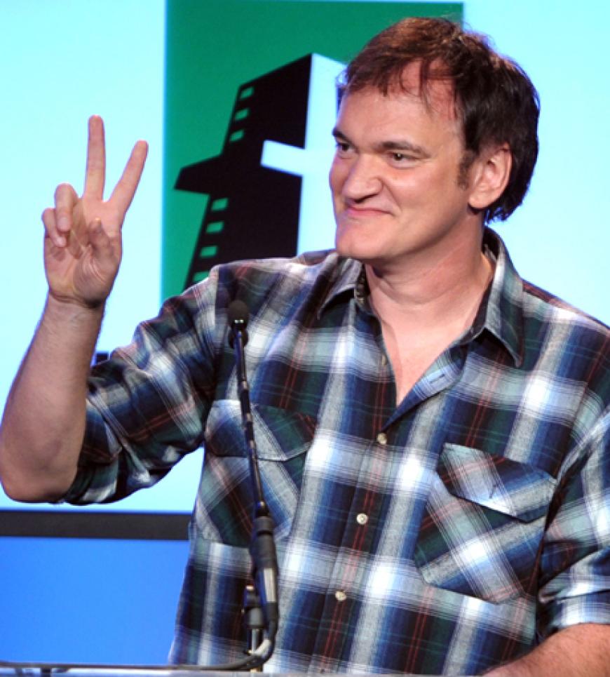 Star-Regisseur Quentin Tarantino hielt eine Laudatio