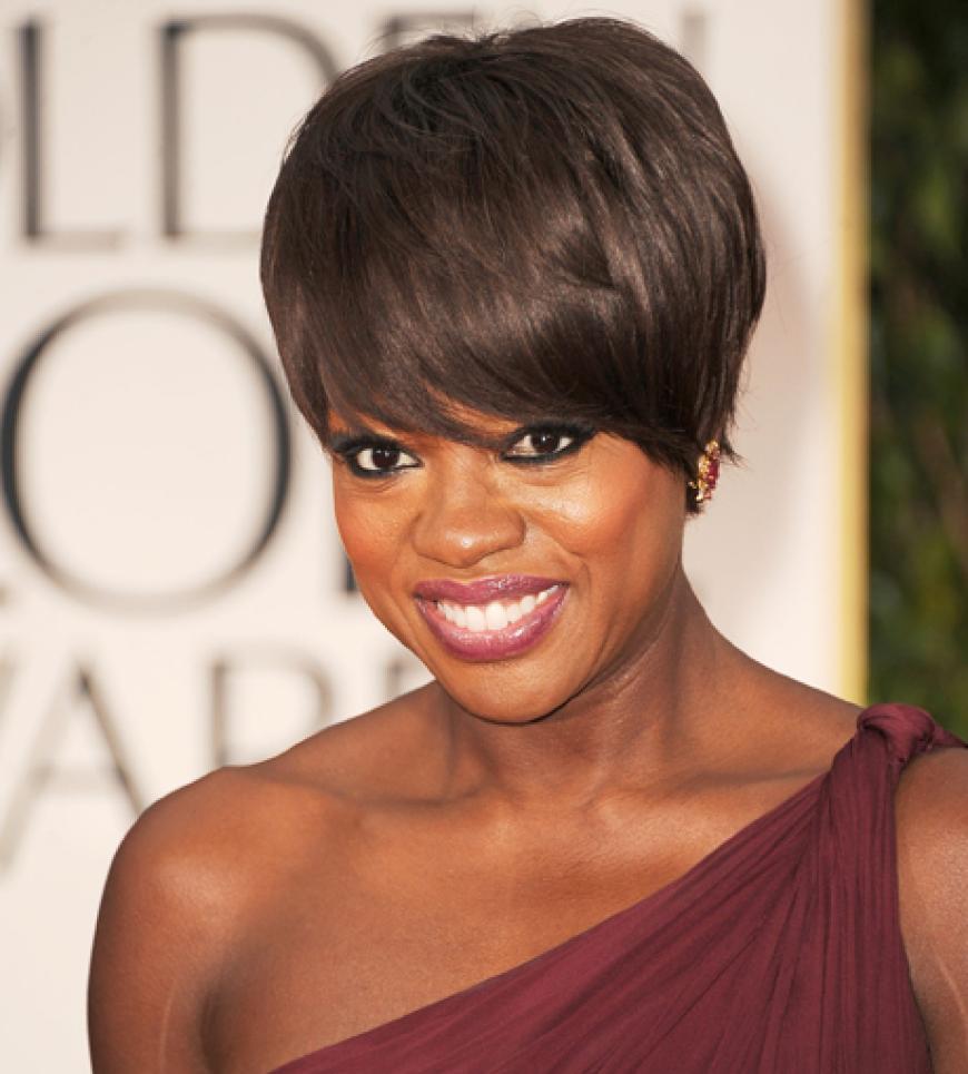 Viola Davis strahlte in die Kameras