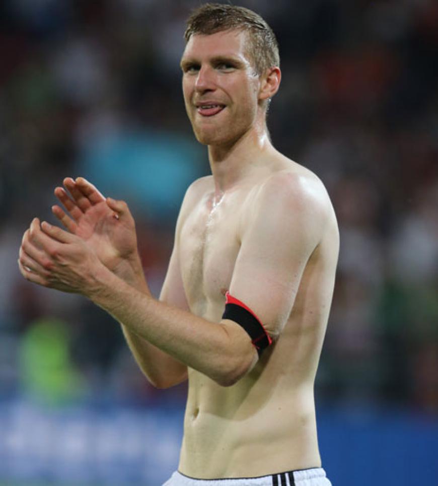 Kann sich auch sehen lassen: Deutschlands Innenverteidiger Per Mertesacker