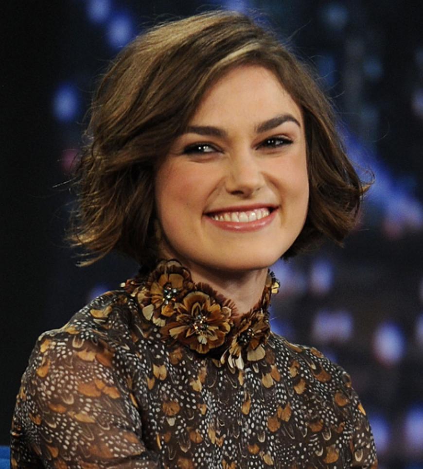 Lockenkopf: Keiras lockiger Look