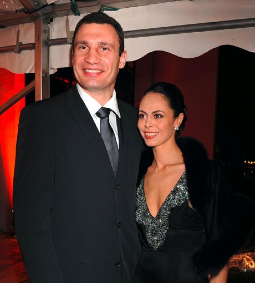 Vitali Klitschko und Frau Nathalie