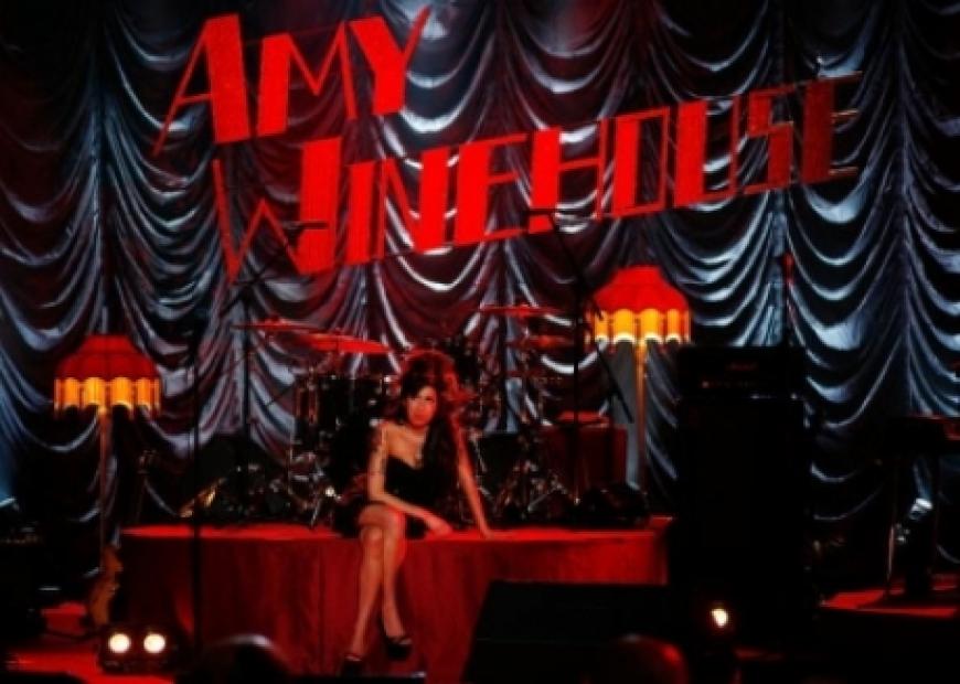 Amy Winehouse bei ihrem Grammy-Auftritt (2008)
