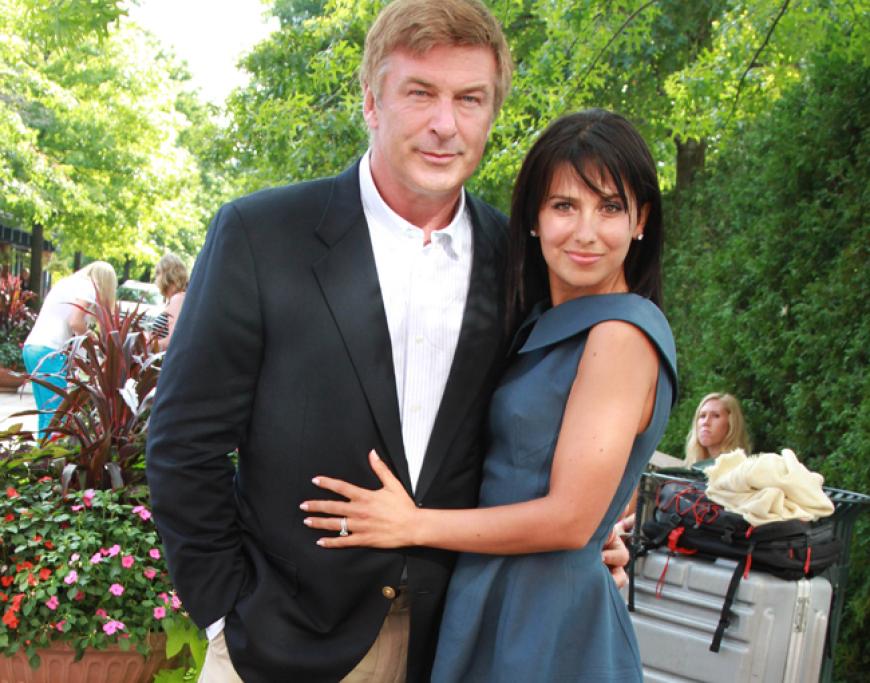 Ganz verliebt: Hollywood-Star Alec Baldwin und seine Frau Hilaria Thomas