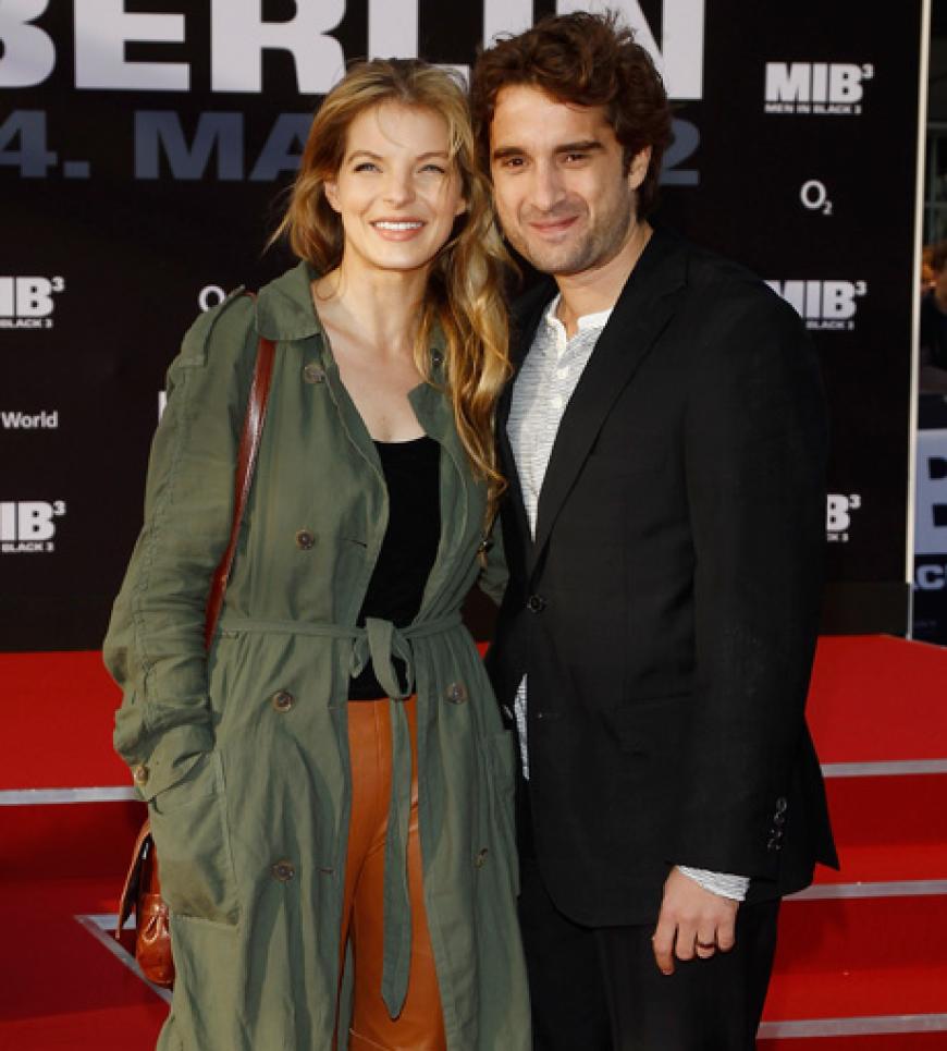 Gingen auch auf Alien-Jagd in 3D: Yvonne Catterfeld mit ihrem Freund Oliver Wnuk