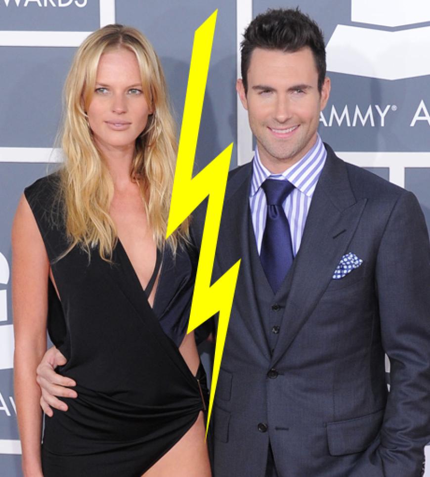 Anne Vyalitsyna und Adam Levine Anne Vyalitsyna und Adam Levine