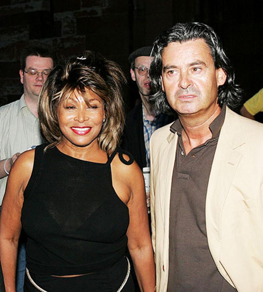 Tina Turner und Erwin Bach im Jahr 2005 Tina Turner und Erwin Bach im Jahr 2005