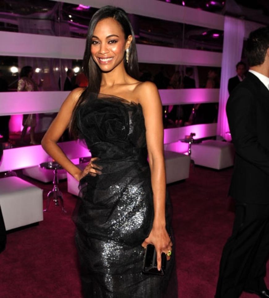 Zoe Saldana sah man zuletzt im neuen