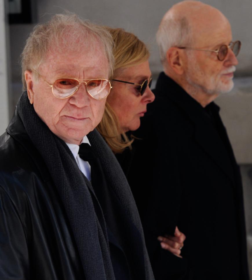 Regisseur Wolfgang Petersen und der Präsident derFilmakademie Günter Rohrbach