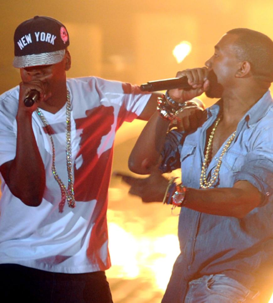 Zwei Musik-Urgesteine machen gemeinsame Sache: Kanye West und der werdene Papa Jay-Z